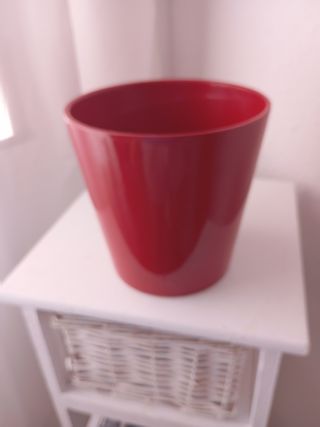 maceta roja