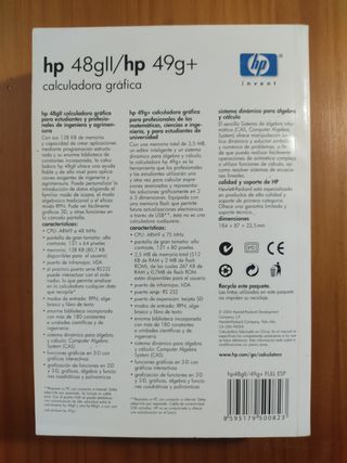 Calculadora gráfica HP 48gII