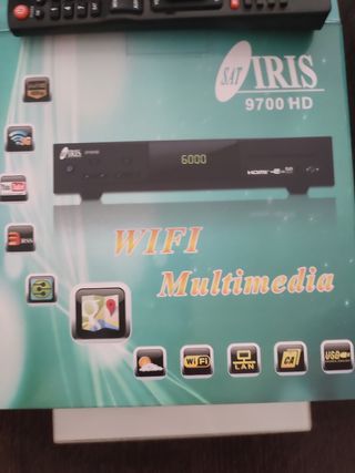 Decodificador IRIS 9700 hd