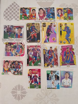 Cromos Messi