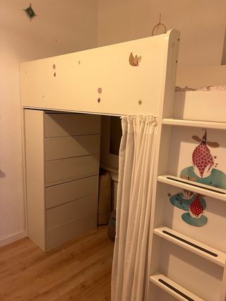 Litera como nueva blanca