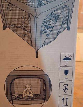 Box quadrato per bambini Chicco