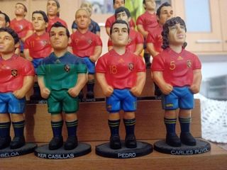 Muñecos S. Española mundial 2010 para  futbolín