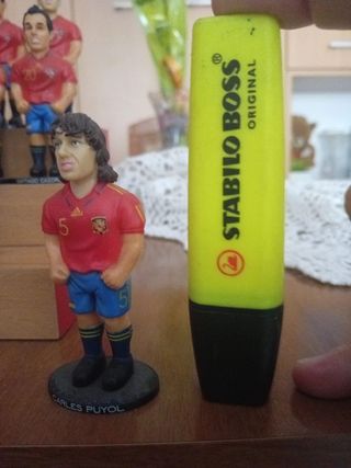 Muñecos S. Española mundial 2010 para  futbolín