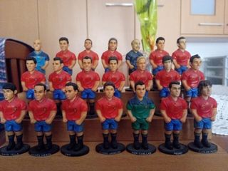 Muñecos S. Española mundial 2010 para  futbolín