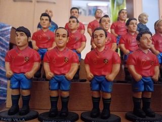 Muñecos S. Española mundial 2010 para  futbolín