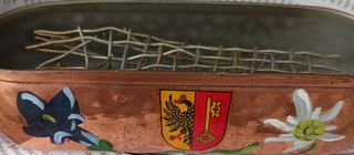 Maceta cobre suiza SIGG antigua