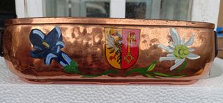 Maceta cobre suiza SIGG antigua