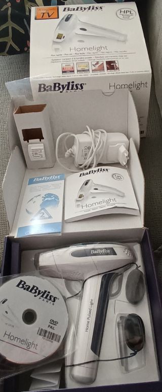 Depiladora luz pulsada Babyliss Homelig
