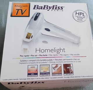 Depiladora luz pulsada Babyliss Homelig