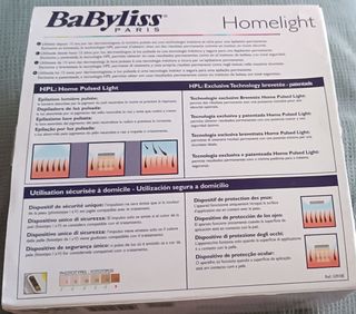 Depiladora luz pulsada Babyliss Homelig