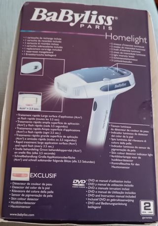 Depiladora luz pulsada Babyliss Homelig