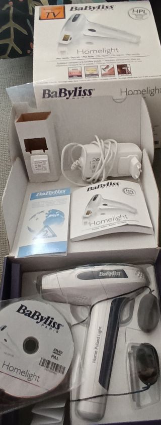 Depiladora luz pulsada Babyliss Homelig