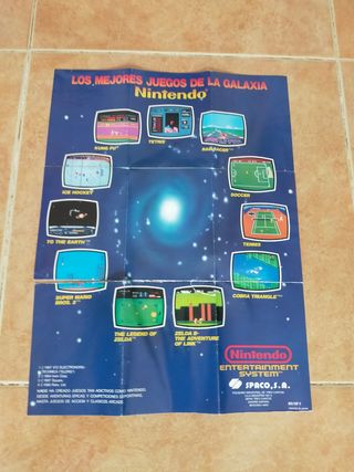 Poster de los mejores juegos Nintendo nes