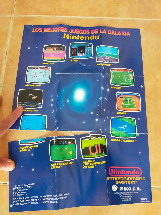Poster de los mejores juegos Nintendo nes