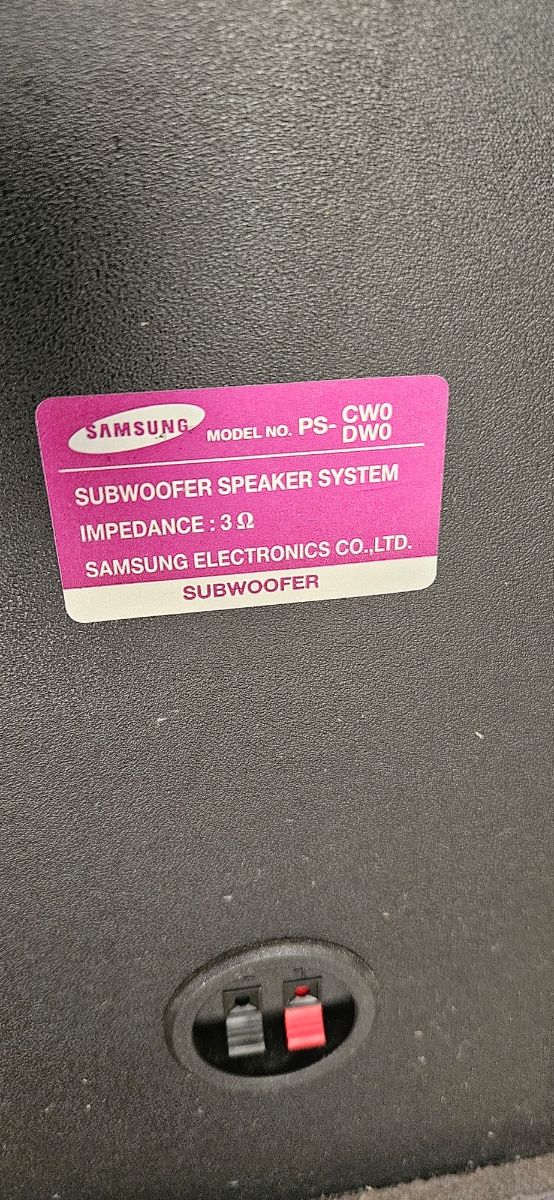 Home teathre Samsung sound bar