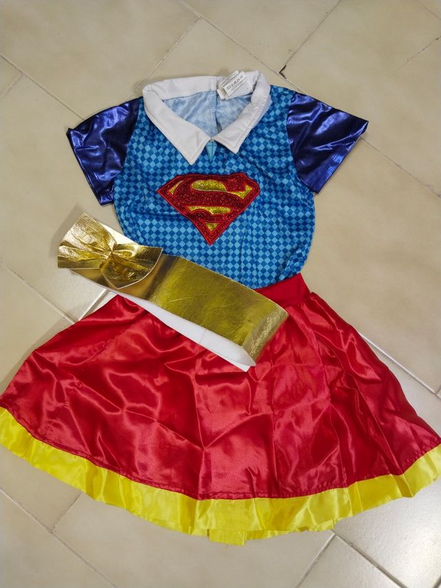 Disfraz Supergirl niña