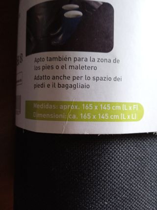 CUBRE ASIENTO DE COCHE 