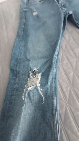 Pantalón vaquero niño azul talla 12-13