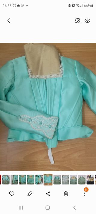 Traje de alicantina niña