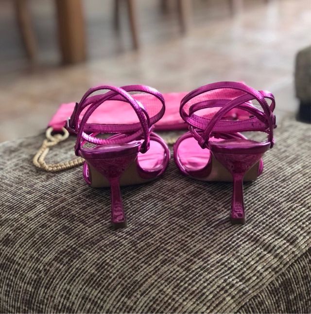 Bolso y zapatos a juego