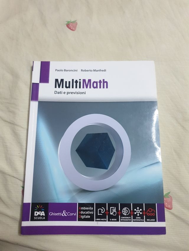 Libro scolastico multimath 