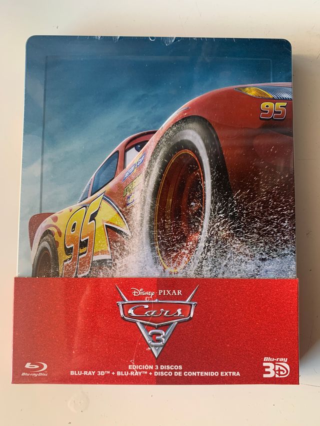 Cars 3 Steelbook BLURAY 3D ES