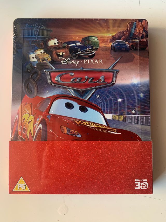 Cars Steelbook BLURAY 3D UK