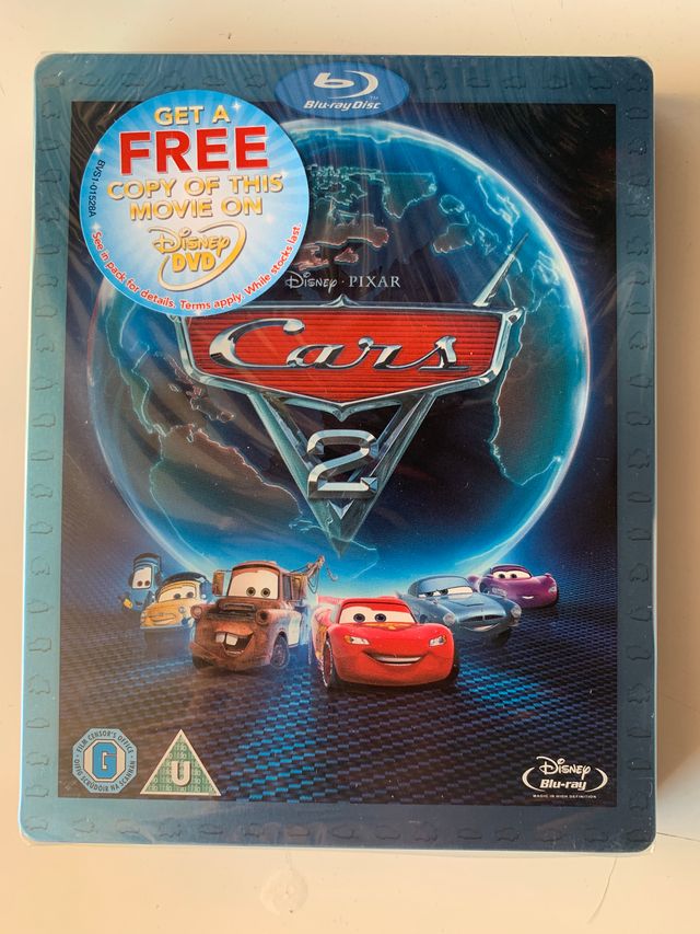 Cars 2 Steelbook BLURAY UK