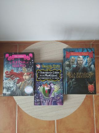 Libros variados Gerónimo y Tea Stilton