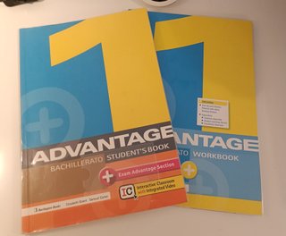 LIBROS INGLÉS ADVANTAGE 1ºBACH BURLINGTON BOOKS
