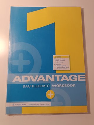LIBROS INGLÉS ADVANTAGE 1ºBACH BURLINGTON BOOKS