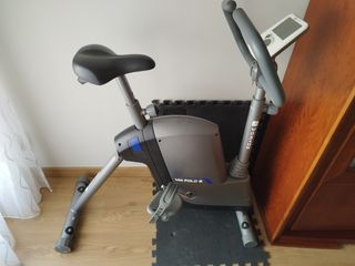 Bicicleta estática plegable