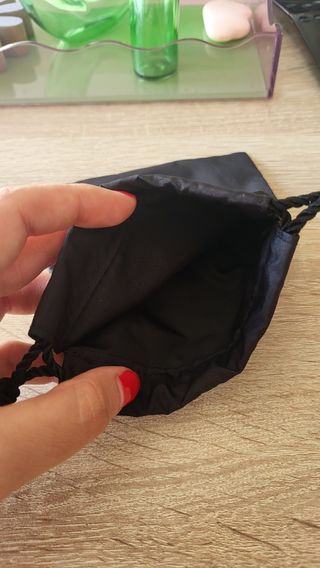 Bolsa Chanel negra tela