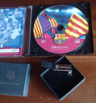 Memoria USB y CD FCB