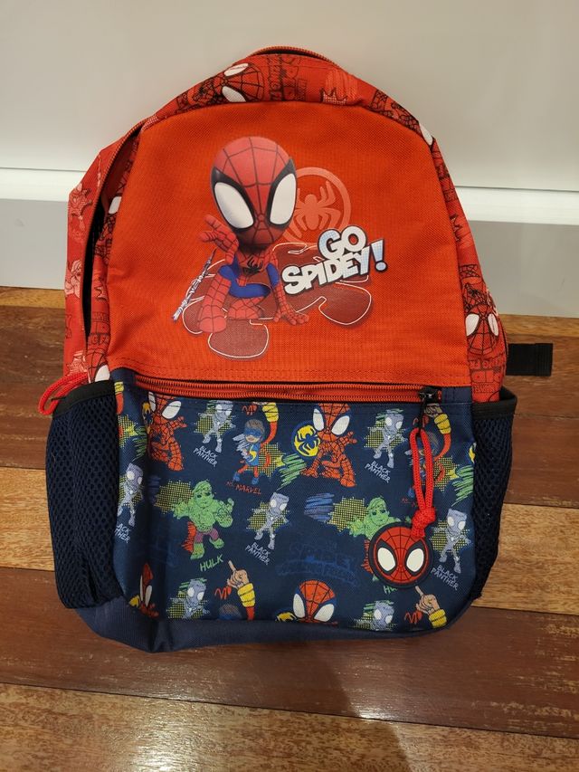 Mochila escolar spiderman
