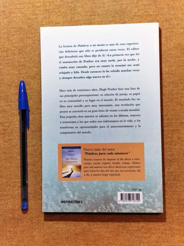 Palabras a mí mismo