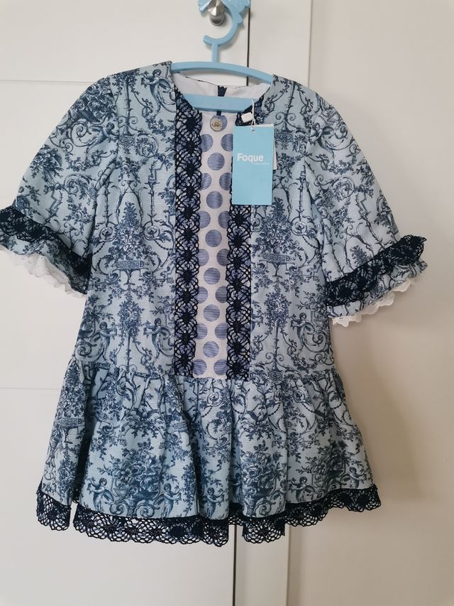Vestido Foque, talla 7 años