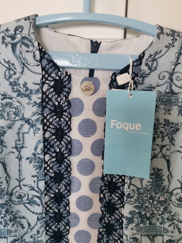 Vestido Foque, talla 7 años
