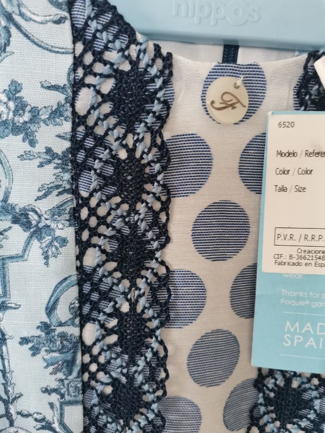 Vestido Foque, talla 7 años