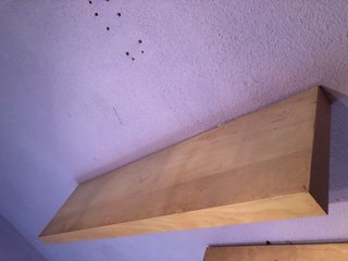 2 estantes madera pino ikea lack