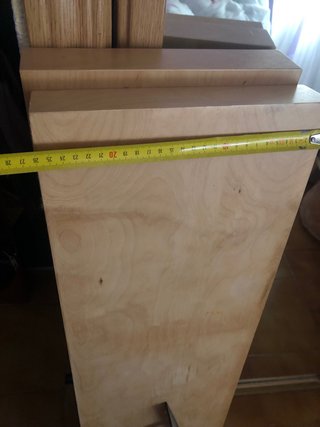 2 estantes madera pino ikea lack
