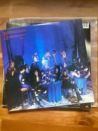 Mötley Crüe Girls Girls Girls LP