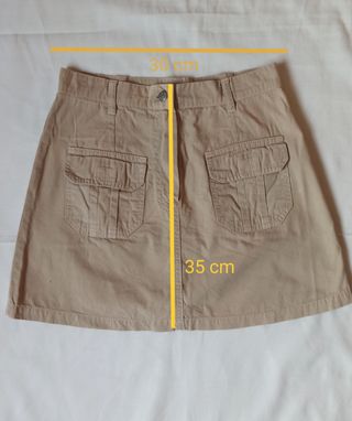 Saia bege VALTI Criança 10 anos
