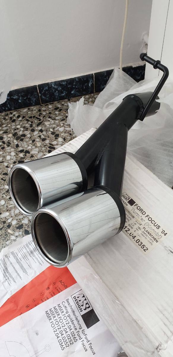 Cola de Escape Ford Focus Mk2