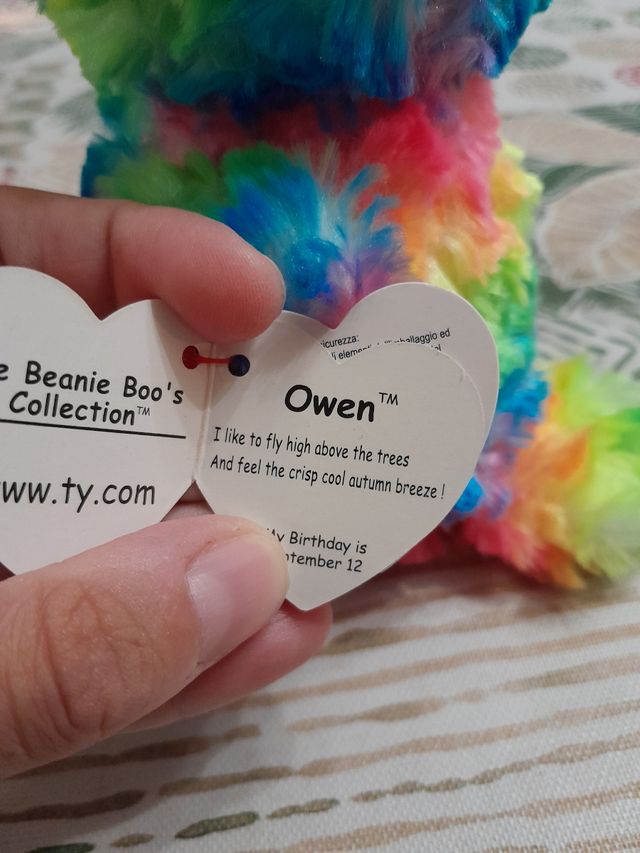 ty beanie boos Owen