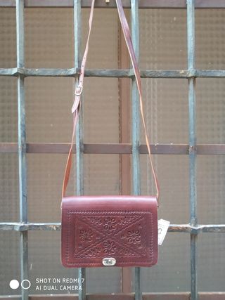  Bolso de cuero. Nuevo 