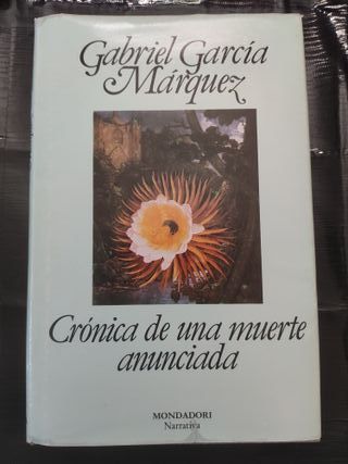 Libro "Crónica de una muerte anunciada"