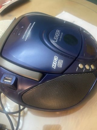 Radio CD Portatil con mp3