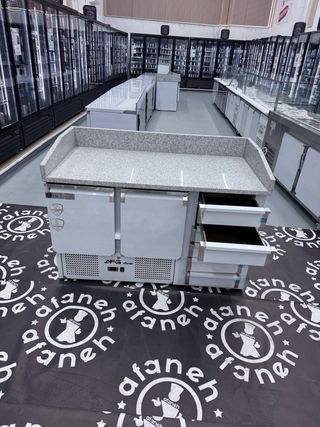 MESA REFRIGERADA PARA PREPARACION DE PIZZA